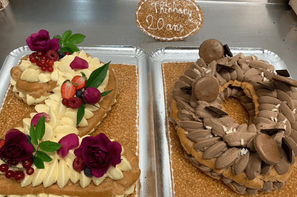 Number Cake gâteau Comptoir